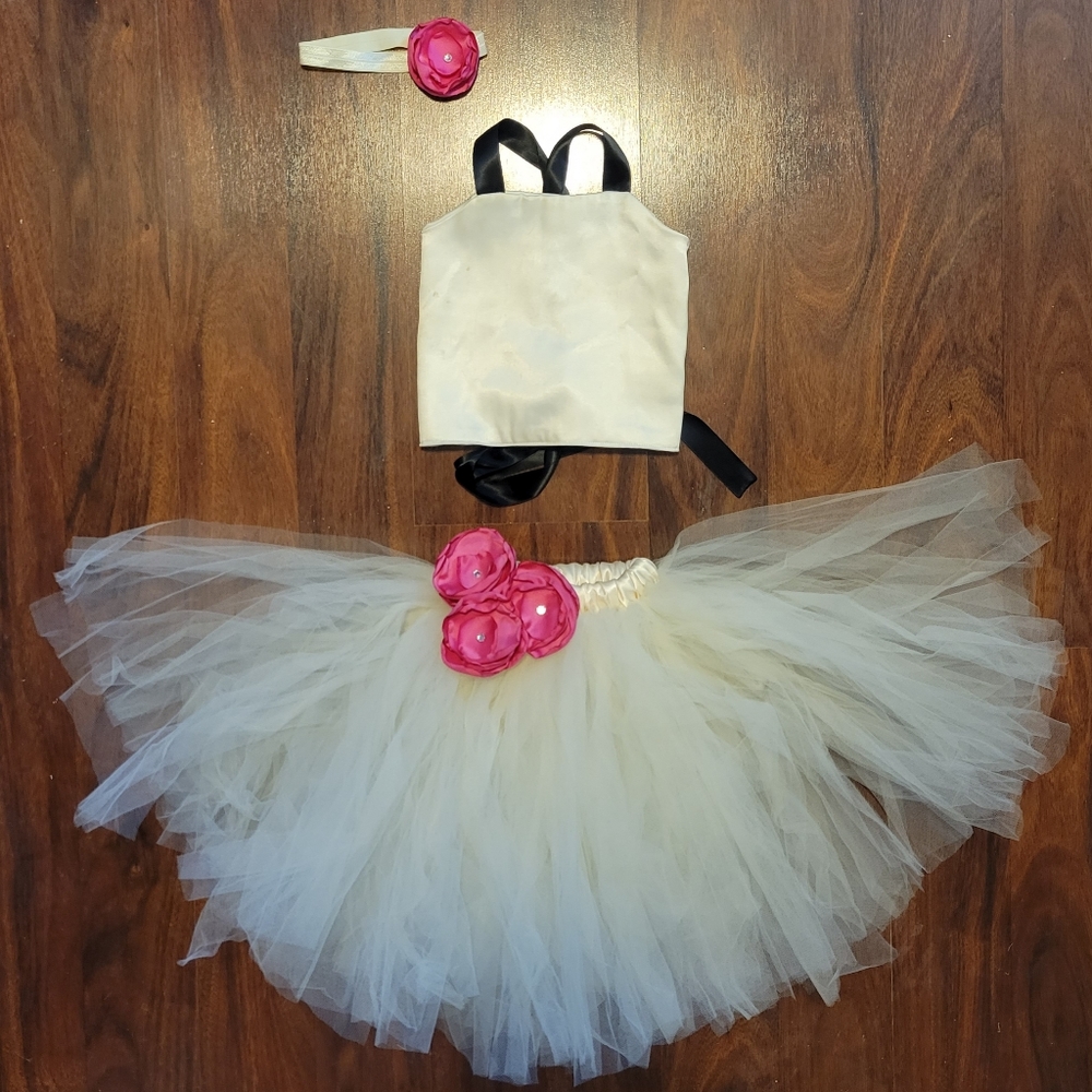Professional handmade tutu dress, 6-12m